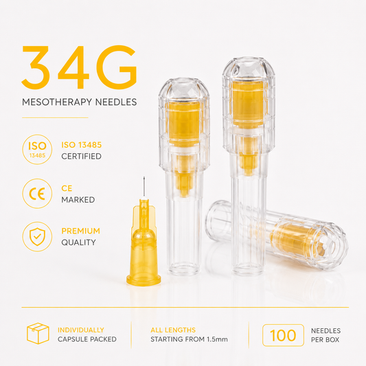 34G Meso Needle: The Finer Approach to Modern Mesotherapy